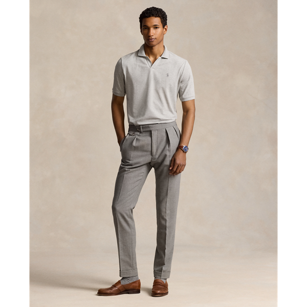 Classic-Fit Poloshirt aus Stretchpiqu&eacute; Polo Ralph Lauren in Andover meliert 4