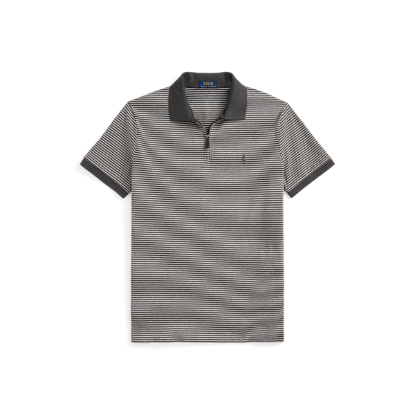 Windsor Heather/Andover Custom Slim Fit Stretch Mesh Polo Shirt Polo Ralph Lauren 2