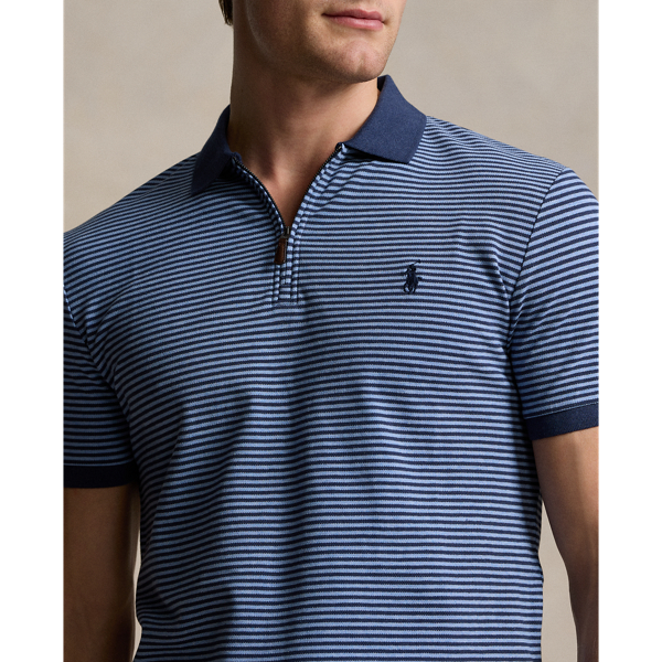 Polo Ralph Lauren Men s Stretch mesh Polo Shirt Spring Navy Heather Size XL