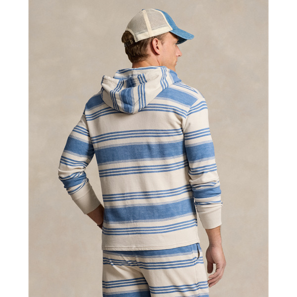 NWT Polo store Ralph Lauren Striped Spa Terry Hoodie