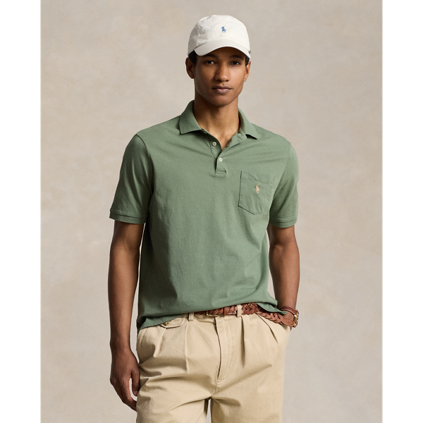 Green polo khaki pants hotsell