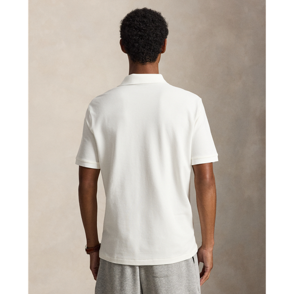 Pink Pony Stretch Mesh Polo Shirt