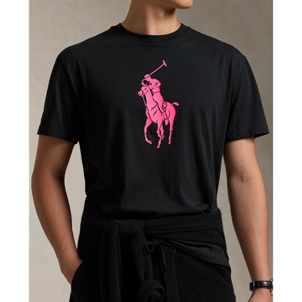 Ralph lauren pink pony t shirt on sale