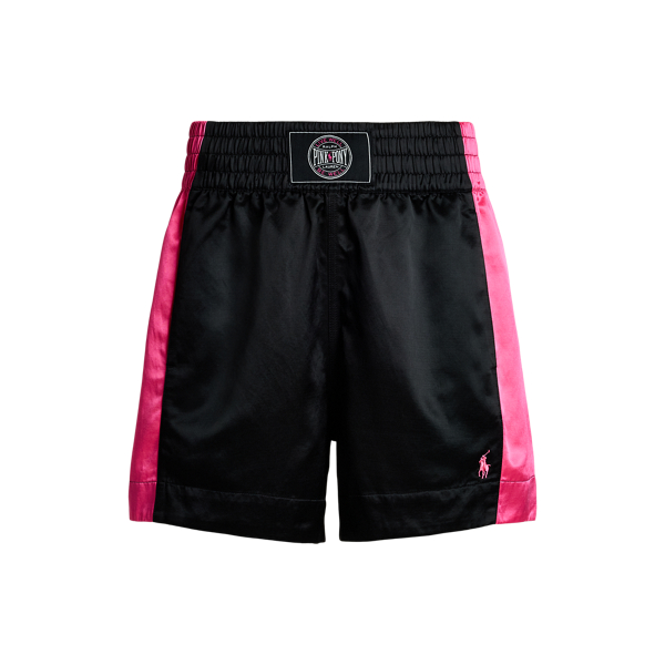 Pink Pony Satin Boxing Short