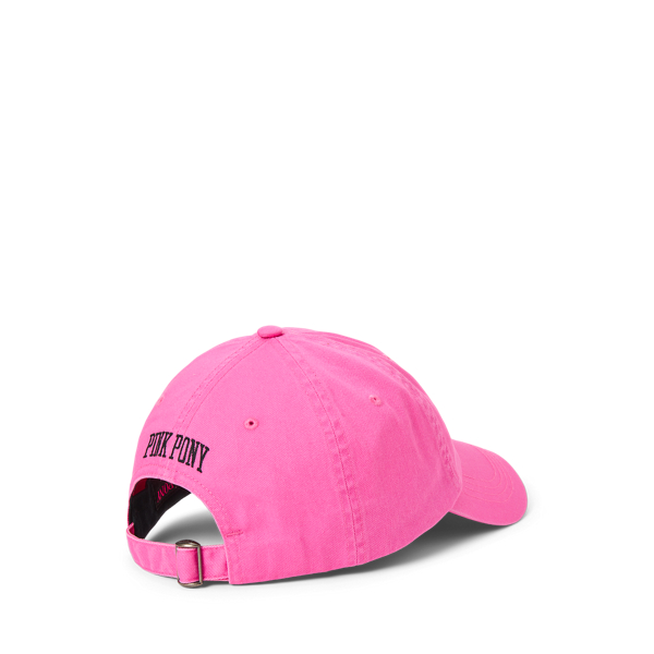 Pink Pony Twill Ball Cap for Men Ralph Lauren UK