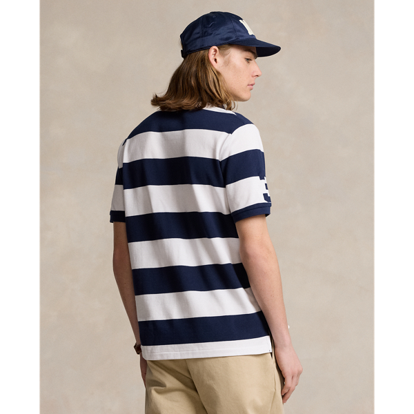 Classic Fit Big Pony Mesh Polo Shirt