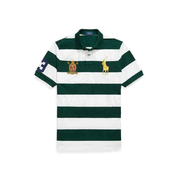 Classic Fit Big Pony Mesh Polo Shirt