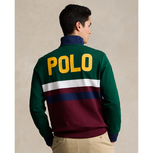 Logo Interlock Quarter-Zip Pullover