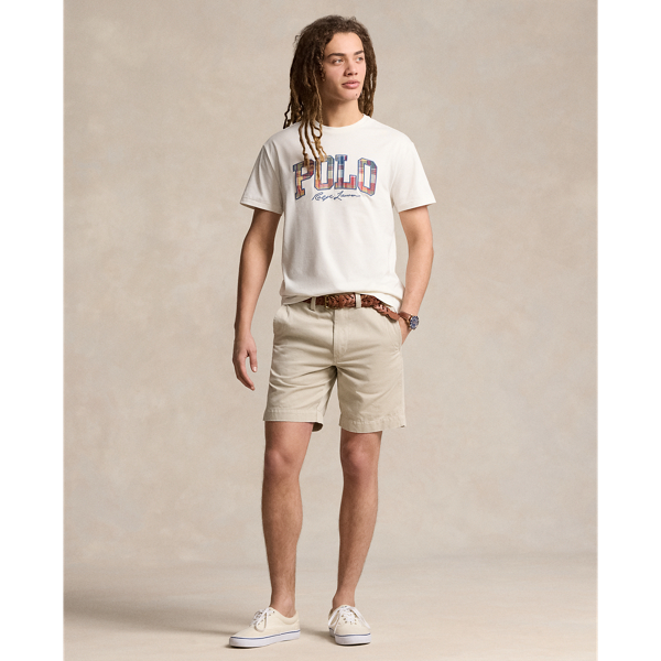 Nevis Classic Fit Plaid-Logo Jersey T-Shirt Polo Ralph Lauren 4