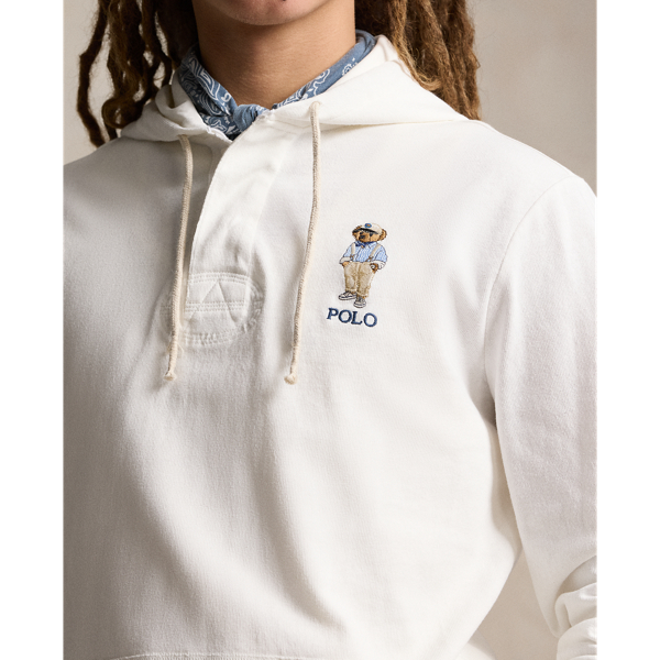 Polo Bear Jersey Rugby Hoodie