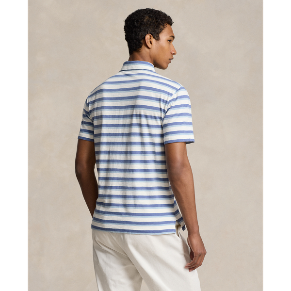 Standard Fit Striped Jersey Polo Shirt for Men Ralph Lauren UAE