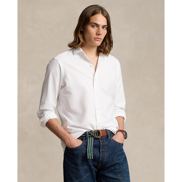 Ralph lauren garment dyed oxford shirt shop