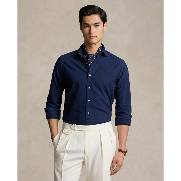 Classic Fit Garment-Dyed Oxford Shirt 