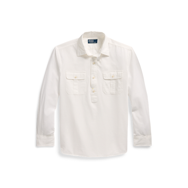 Classic Fit Textured Workshirt for Men Ralph Lauren UK