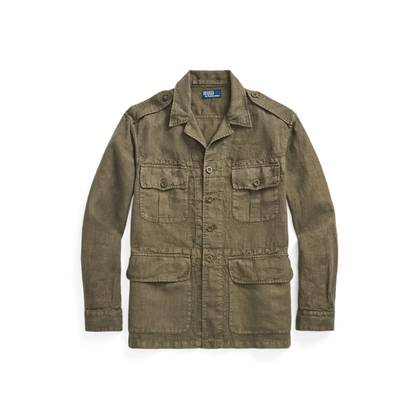 Utility-Hemdjacke aus Leinen Polo Ralph Lauren in 1