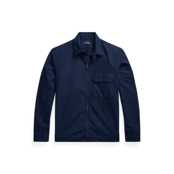 Garment Dyed Oxford Overshirt