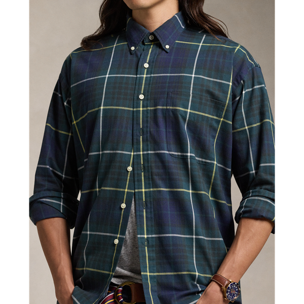 Plaid ralph lauren shirt hotsell