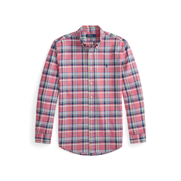 Classic Fit Plaid Oxford Shirt Polo Ralph Lauren 1
