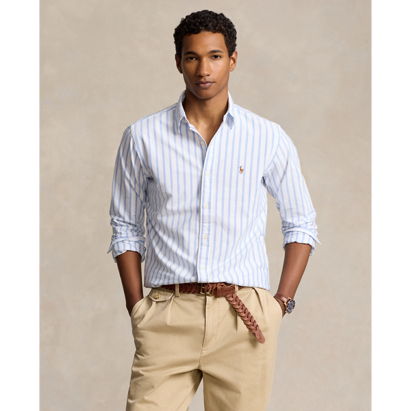 Ralph lauren classic fit white shirt on sale