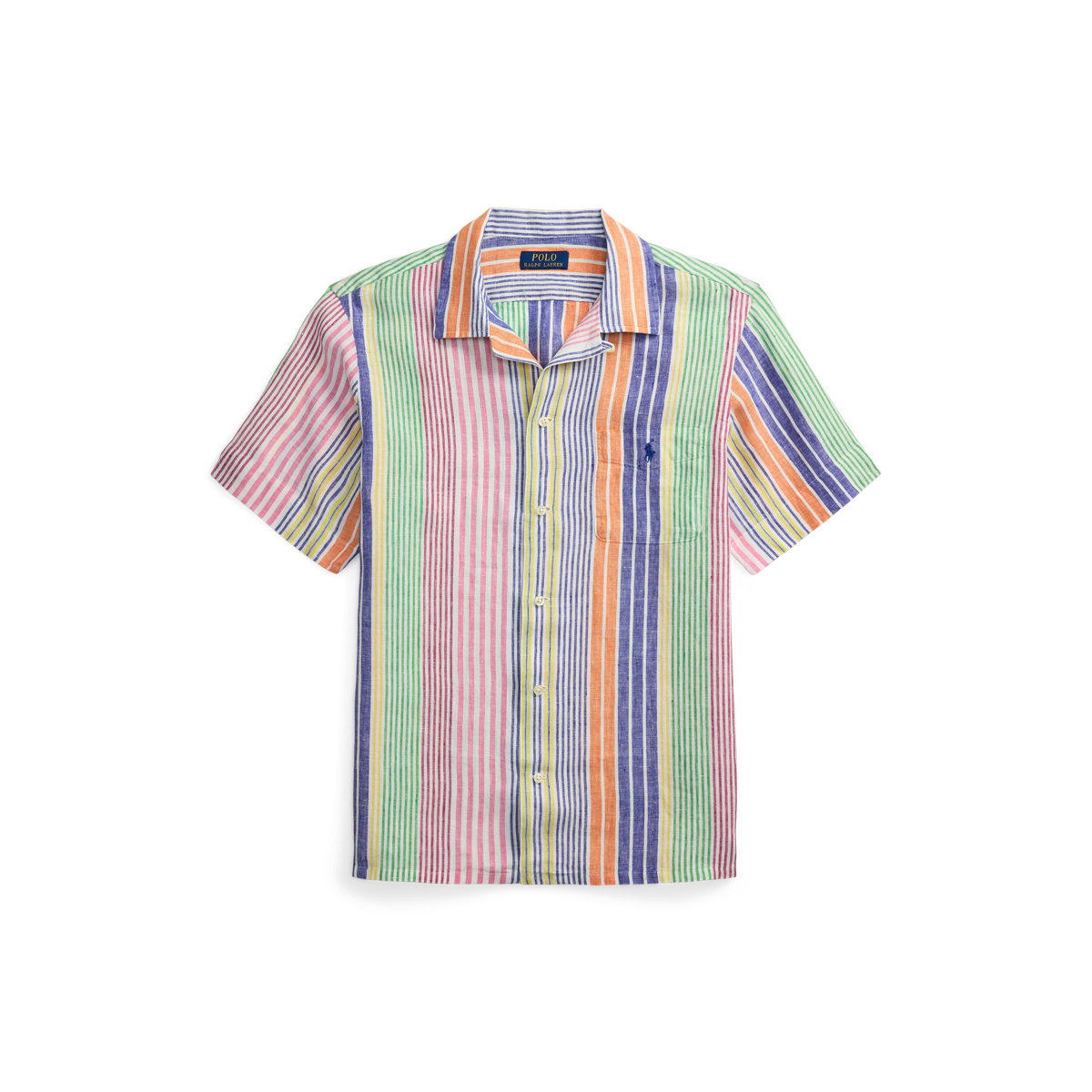 トップス POLO RALPH LAUREN Classic Fit CAMP SHIRT Polo Ralph Lauren Men's Classic-Fit Linen-Cotton Camp Shirt