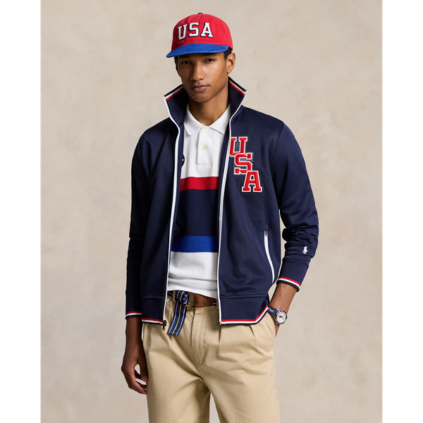 Refined Navy Team USA Track Jacket Polo Ralph Lauren 1