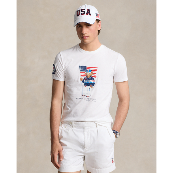 Team USA Polo Bear Jersey T-Shirt