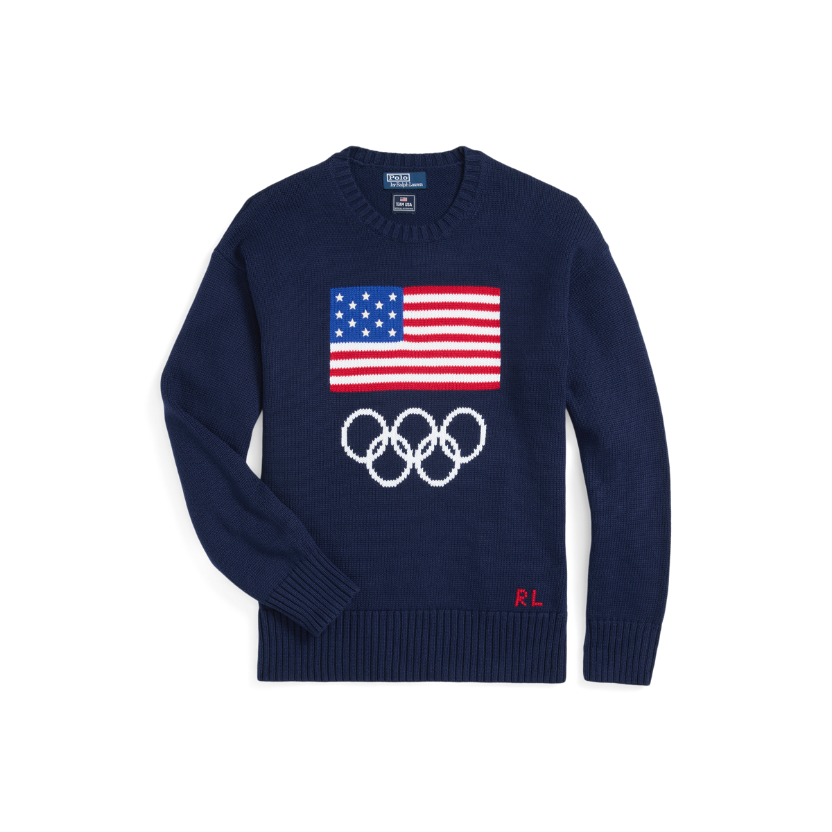 Ralph deals Lauren American Flag Sweater