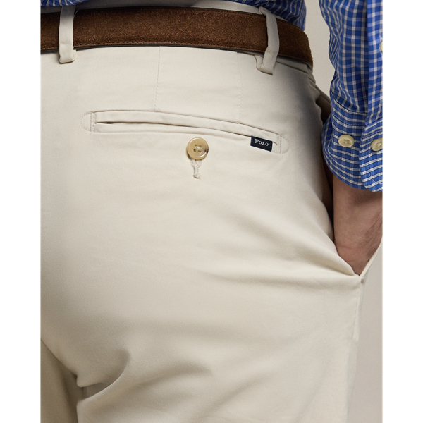 Dove Grey Jarrett Stretch Slim Fit Sateen Pant Polo Ralph Lauren 6