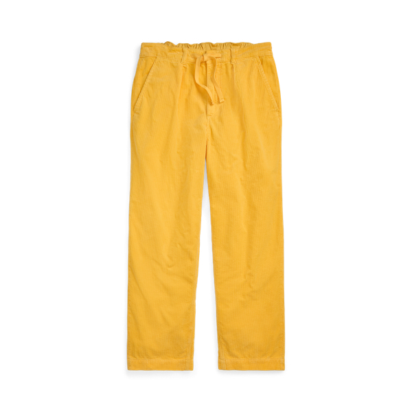 Classic Fit Pleated Corduroy Pant