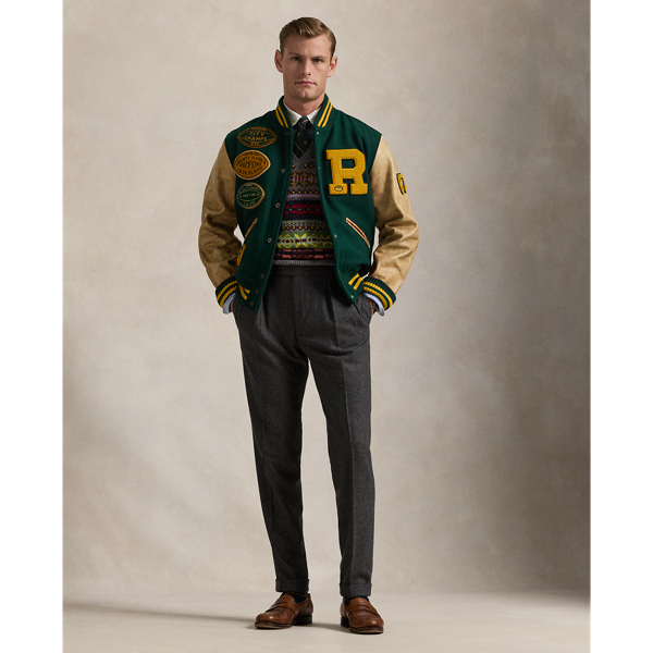 The Iconic Letterman Jacket for Men Ralph Lauren PA