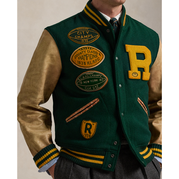 Ralph lauren football jacket sale