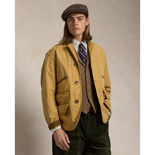 Ralph lauren canvas jacket online