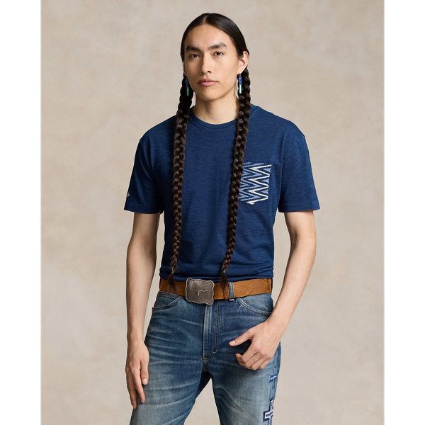 Dark Indigo PRL x Naiomi Glasses Pocket T-Shirt Polo Ralph Lauren 4