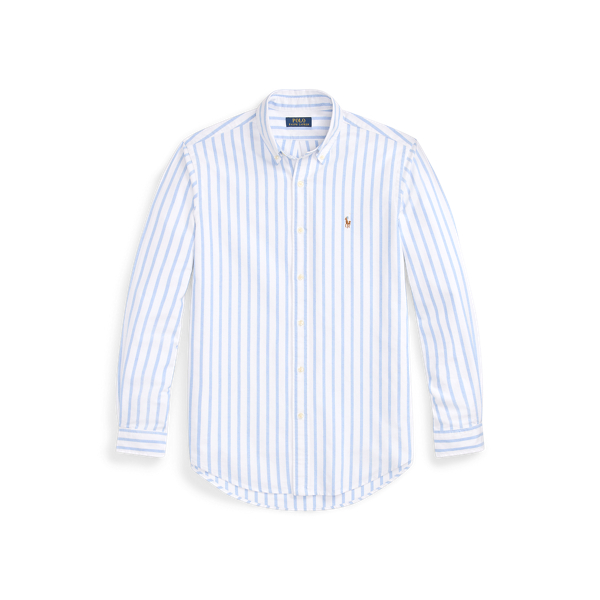Custom Fit Striped Oxford Shirt Polo Ralph Lauren 1