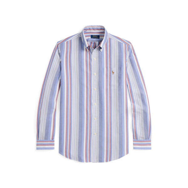 Pinstripe ralph lauren shirt best sale