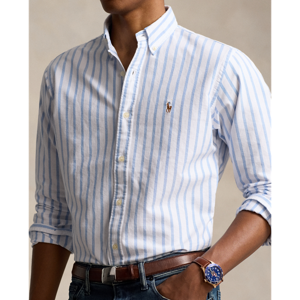 Slim Fit Striped Oxford Shirt for Men Ralph Lauren CH