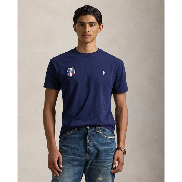 Refined Navy Classic Fit France T-Shirt Polo Ralph Lauren 1