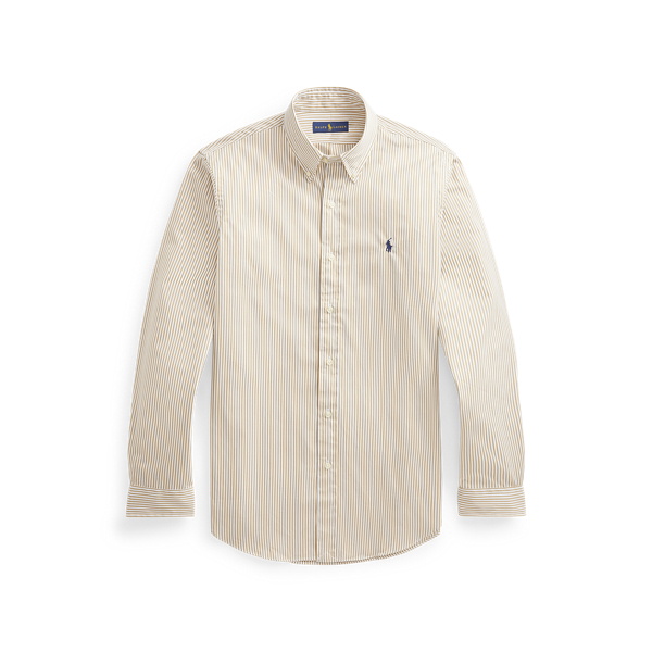 Chemise tiss&eacute;e Custom Fit &agrave; rayures