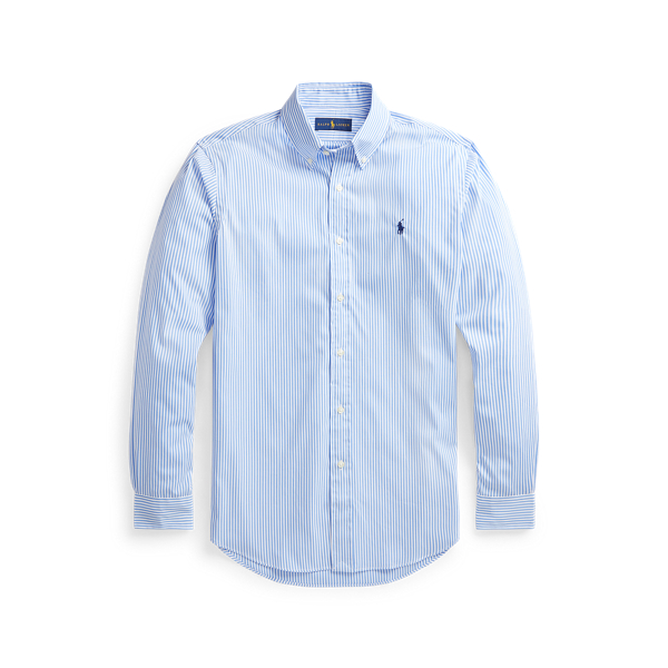 Custom Fit Striped Woven Shirt