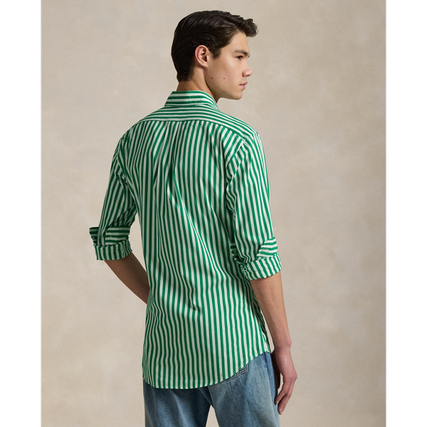 Custom Fit Striped Woven Shirt