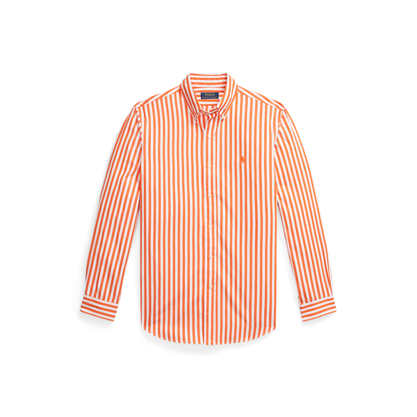 Chemise tissée ajustée à rayures pour homme | Ralph Lauren® FR