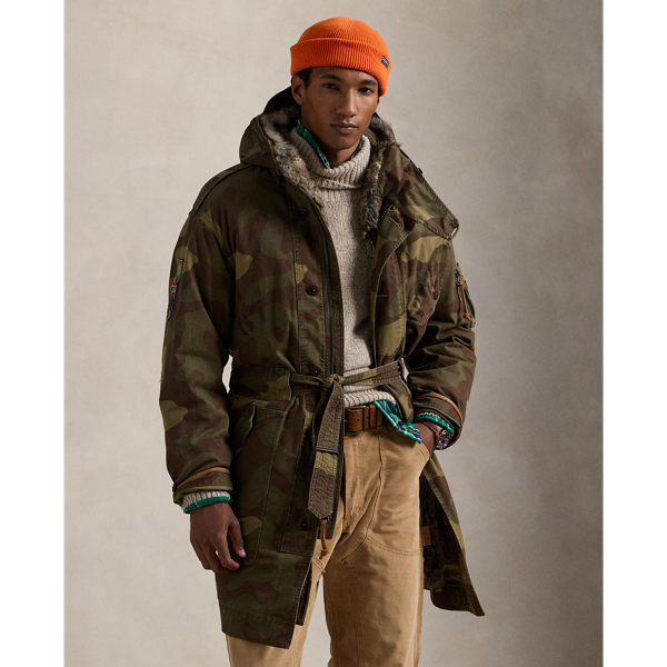 Ralph lauren parka mens best sale