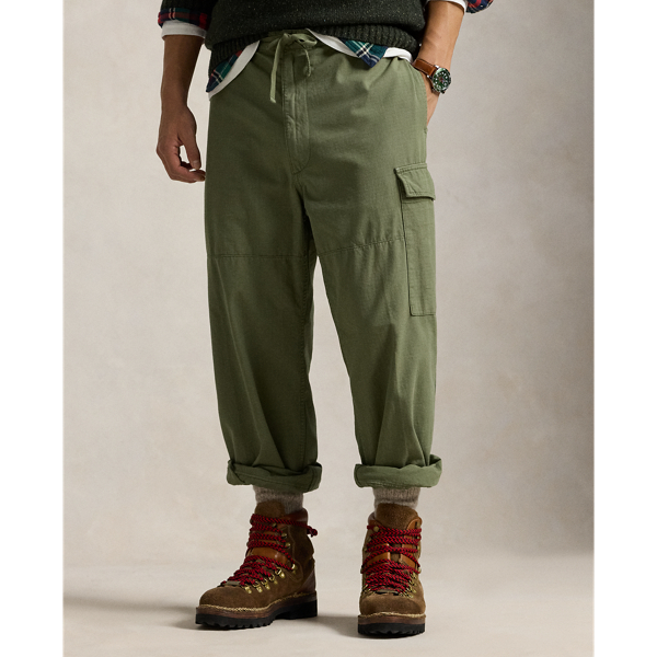 Ralph lauren green cargo pants on sale