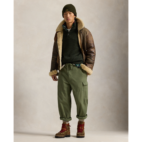 Olive Green 02 Relaxed Fit Ripstop Cargo Pant Polo Ralph Lauren 1