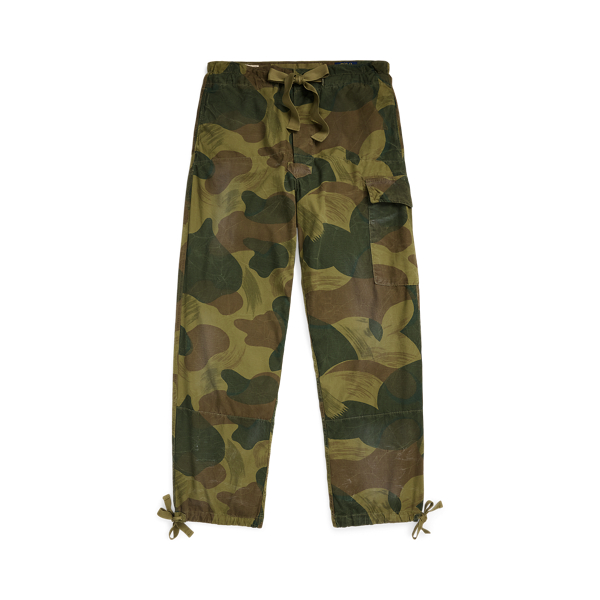 Ralph lauren mens camo cargo pants best sale