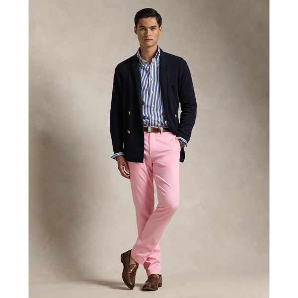 Men s Pink Designer Trousers Ralph Lauren NO