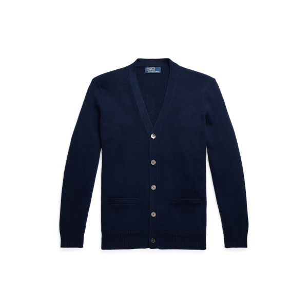 Polo neck cardigan best sale