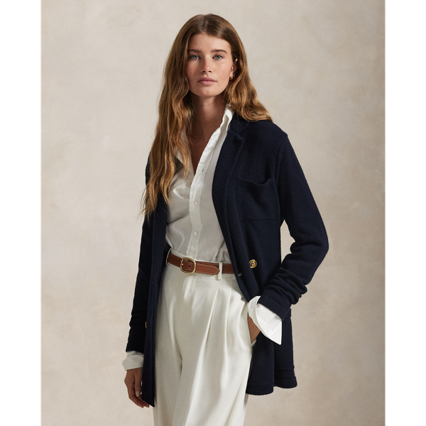 ラルフローレンパ－プルレ－ベル Mサイズカシミア入りカ-ディガンイタリア製 三越伊勢丹 | RALPH LAUREN PURPLE LABEL/ラルフローレン