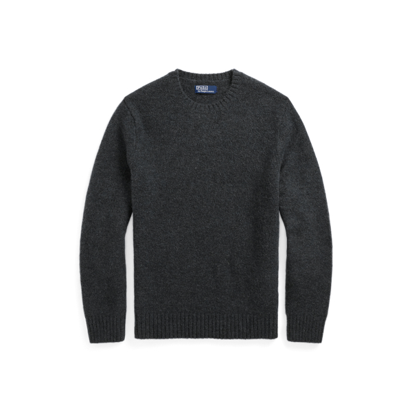 Suede-Patch Sweater