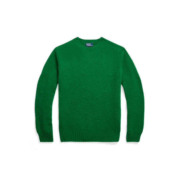 Polo Ralph Lauren 1/4 Zip Jumper Sweater Men's buy Large Green Cotton Knit